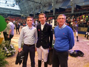 Ciaran Nallon, Bertram Allen and Michael Blake