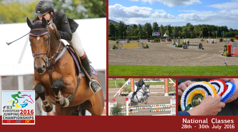 European Jumping Championships 2016 – National Schedule announced!