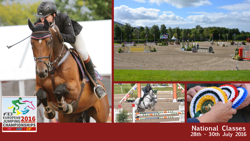 European Jumping Championships 2016 – National Schedule announced!