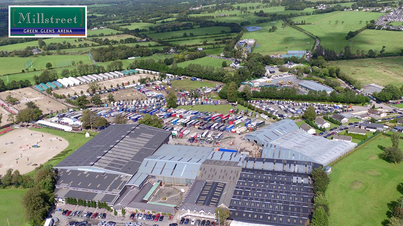 Green Glens Arena, Millstreet Unveils a Spectacular Equestrian Extravaganza for 2024.