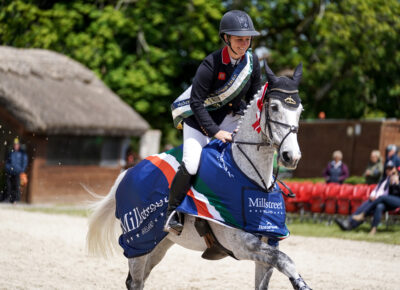 Gemma Stevens does the Cooley double at Millstreet