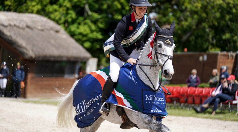 Gemma Stevens does the Cooley double at Millstreet