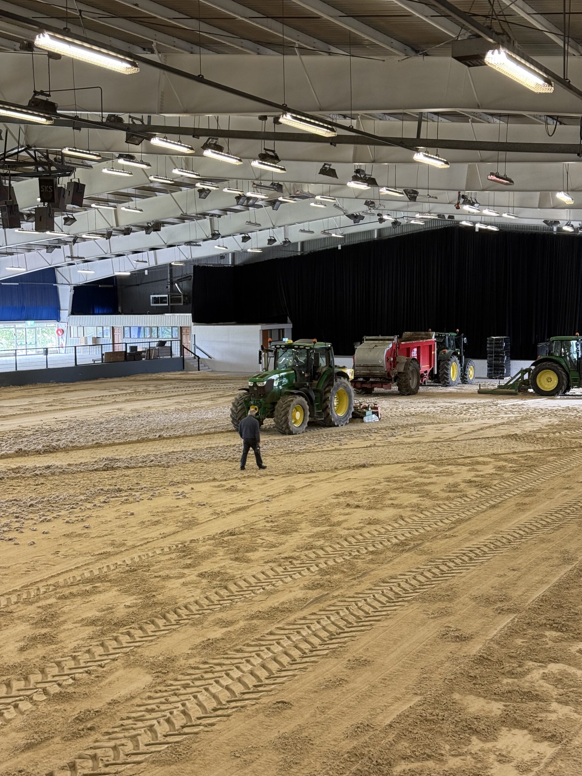 New Surface Going in