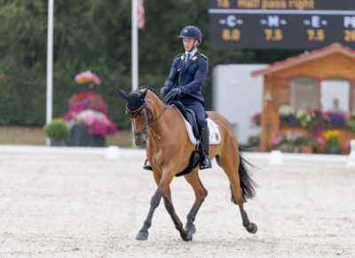 Calvin Bockmann leads for Germany at Millstreet